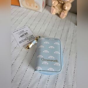 Cinnamoroll Dual-Zip Key Wallet | Sanrio Japan | BNWT